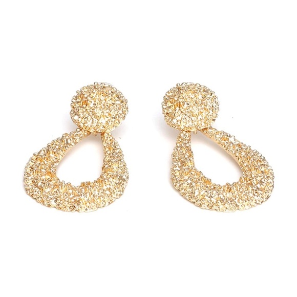 Bohemian Jewelry 12 Pairs Gold Statement Earrings Set, - Picture 5 of 16